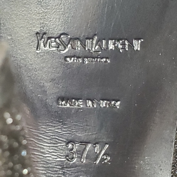 Yves Saint Laurent Tribute 105 Quartz Heels 37.5 - Picture 6 of 8